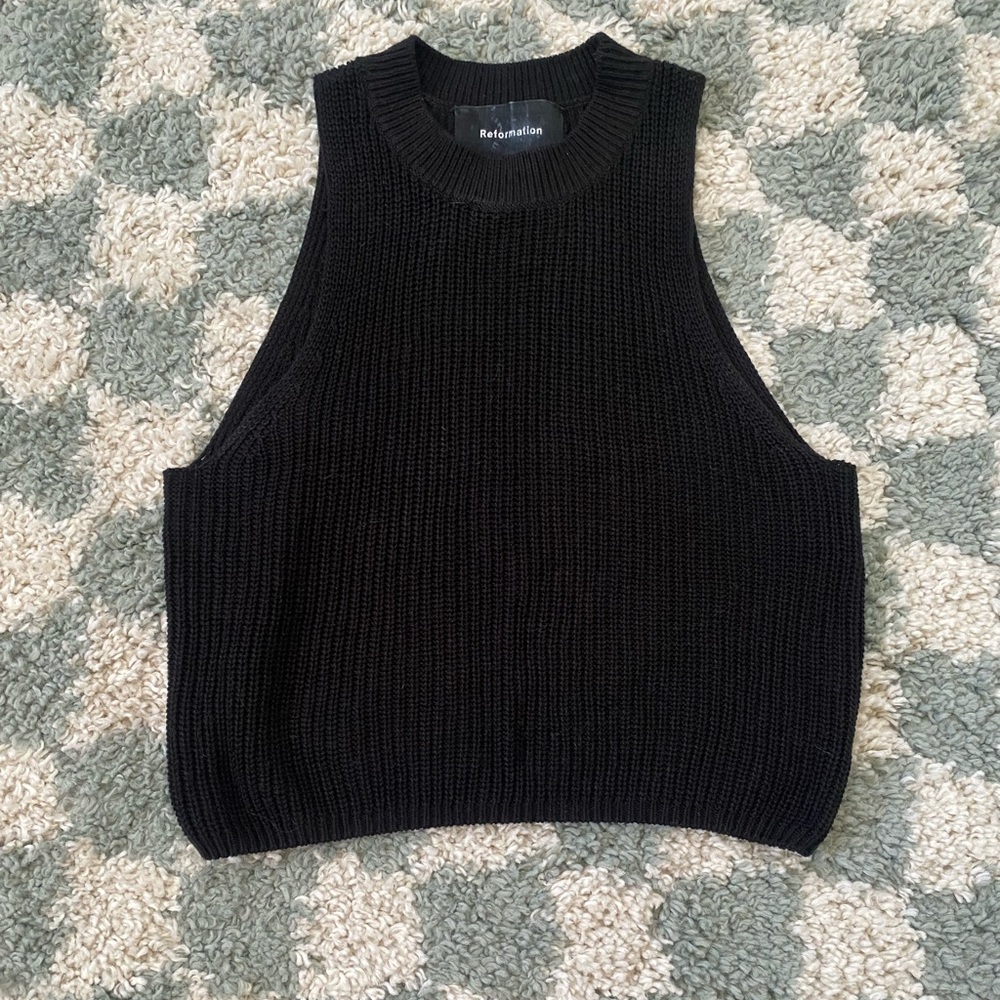 Reformation Knit sweater vest